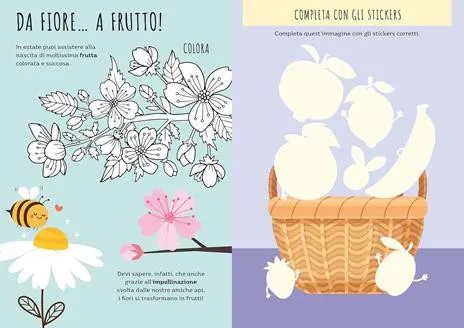 Estate. Stickers e attività