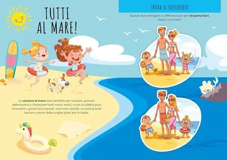 Le vacanze. Stickers e attività