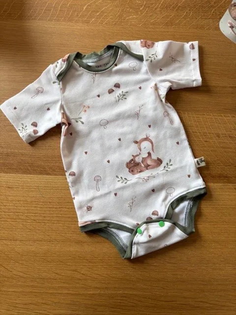 Body taglia 6 mesi - Volpine e funghi