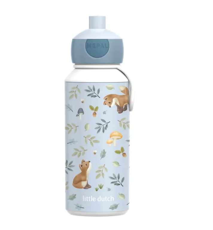 Borraccia pop-up campus 400 ml - Amici della foresta
