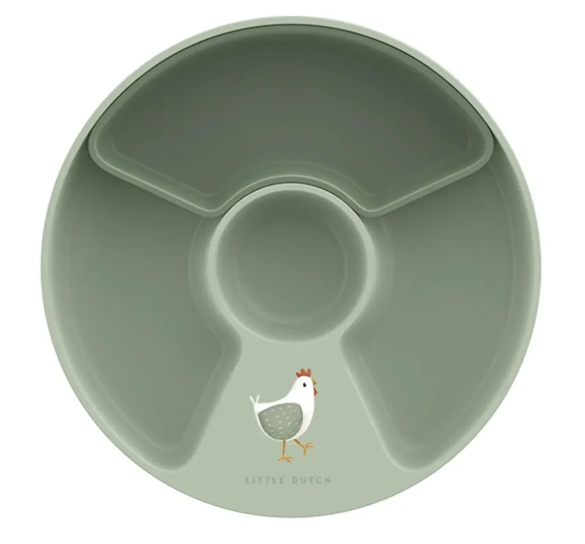 Piatto con divisori - Piccola fattoria