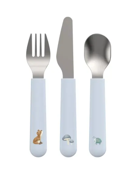 Set di posate per bambini - Amici della foresta