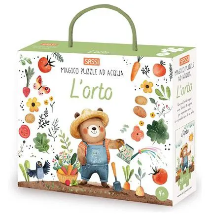 L'orto. Magico puzzle ad acqua