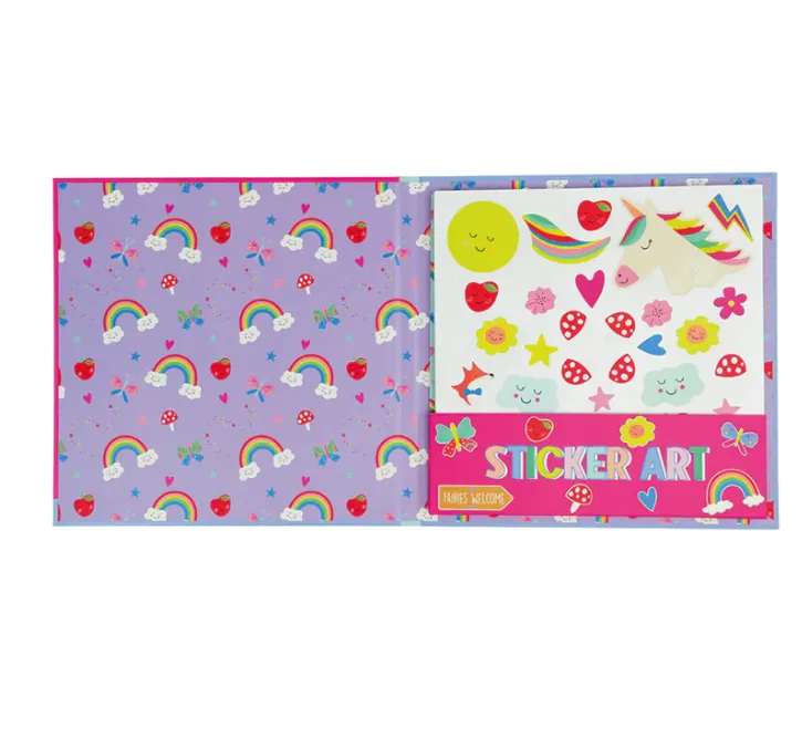Sticker Art - Fata dell'arcobaleno
