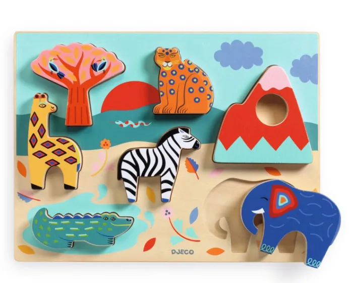 Puzzle ad incastro Savana
