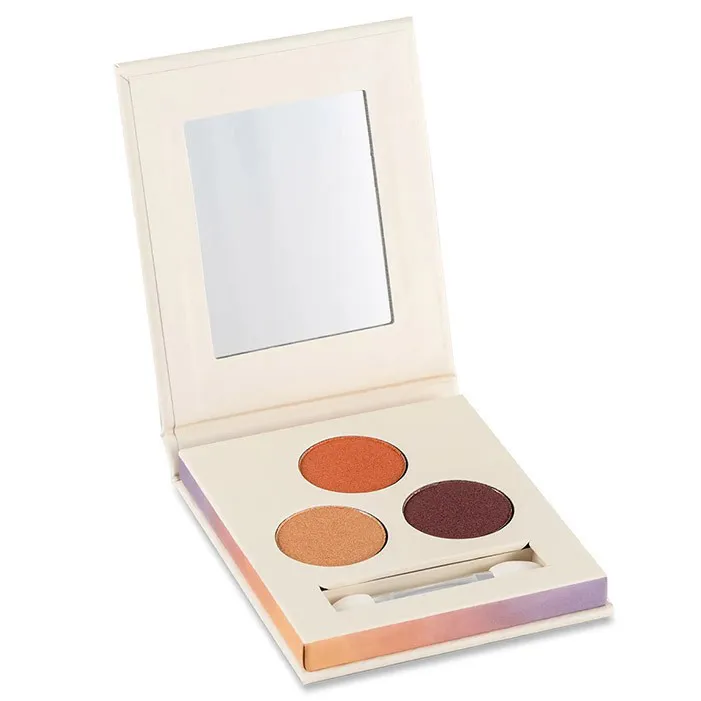 Palette di 3 ombretti BIO con specchio - Fall
