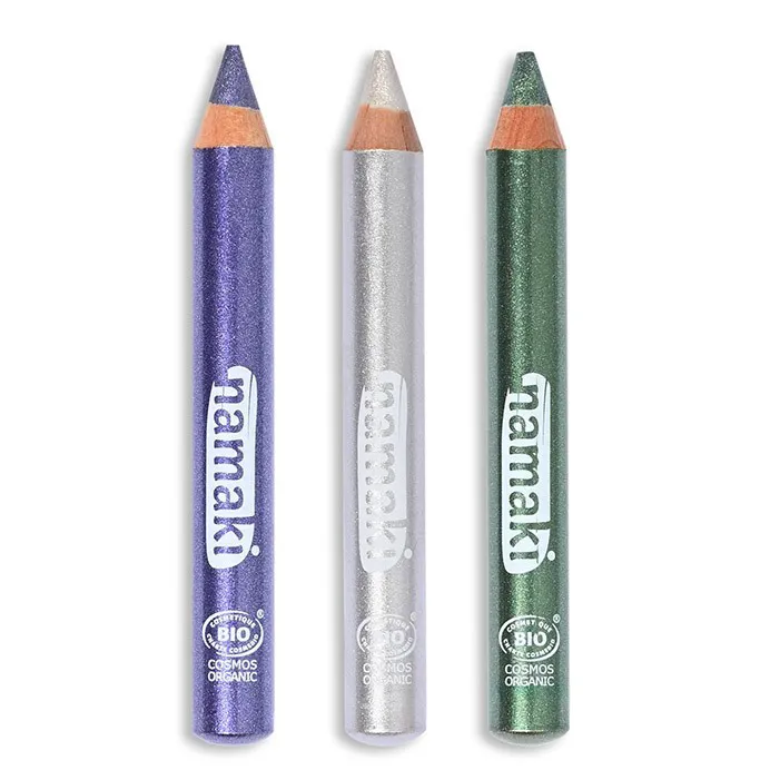 Matite glitter per trucco set da 3 - Moonlight