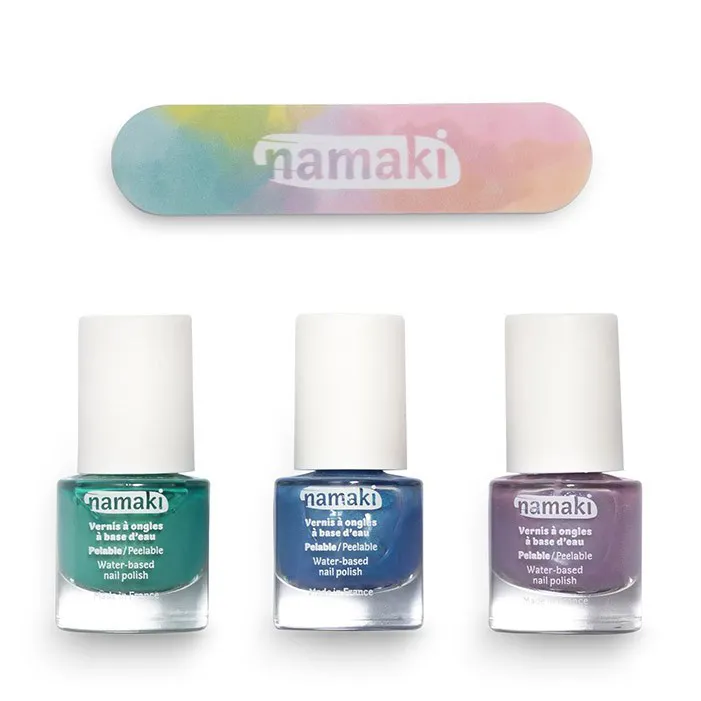 Smalti a base d'acqua set da 3 - Aurora Boreale