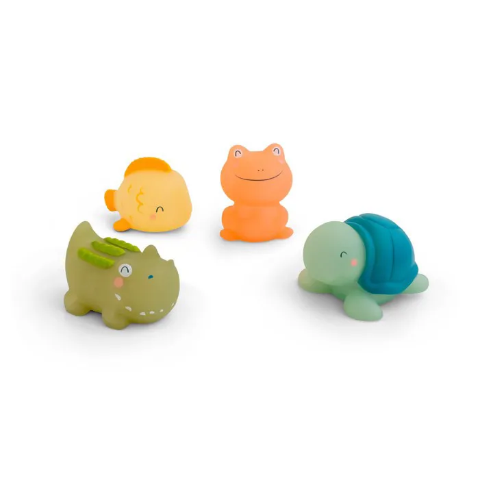 Giochi da bagno animali tropicali (cambiano colore con temperature diverse)
