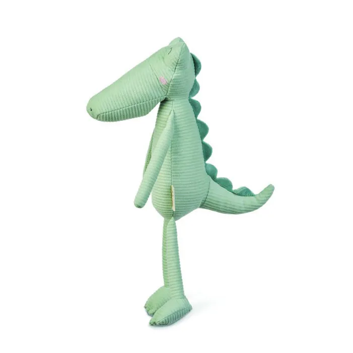 Peluche gambe lunghe coccodrillo