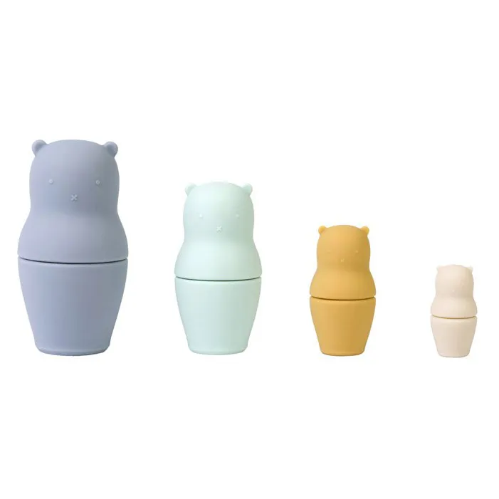 Matriosche didattiche in silicone Azzurro
