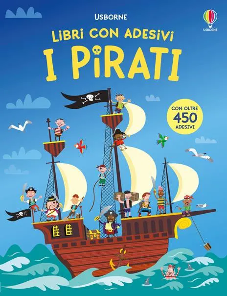 I pirati - Libri con adesivi