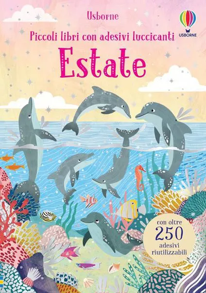 Estate - Piccoli libri con adesivi