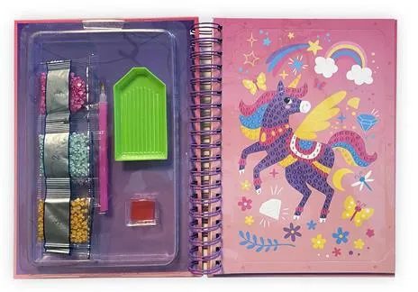 Amo le perline. Unicorni. Ediz. a colori. Ediz. a spirale. Con 1500 perline adesive