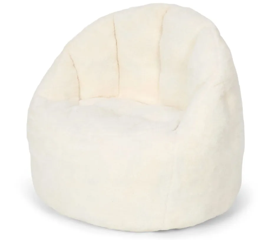 Poltrona per bambini Teddy - Bianca