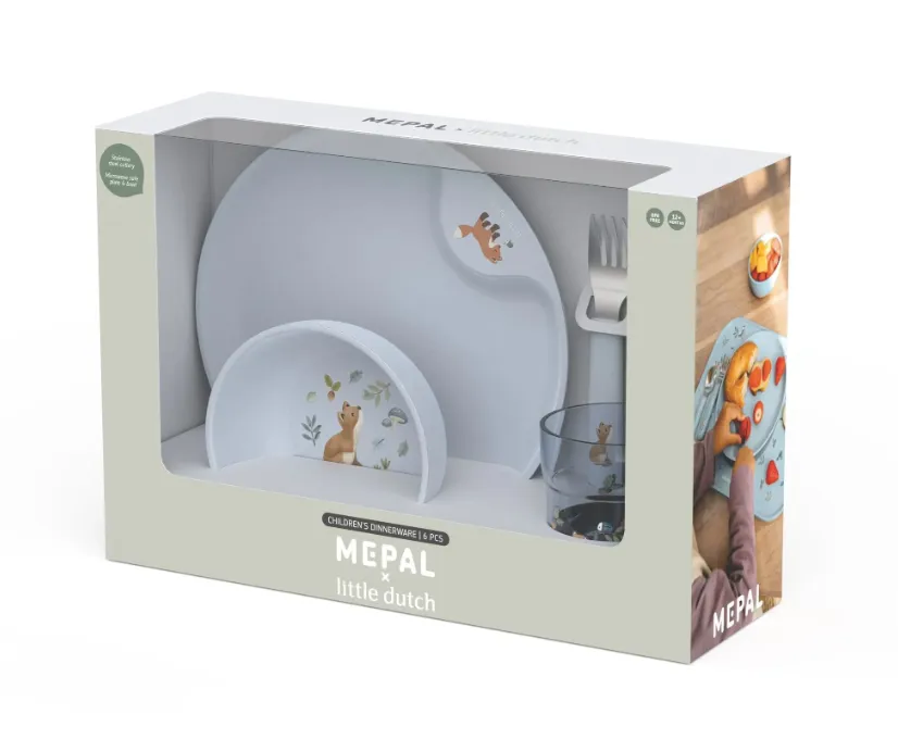 Set pappa 6 pezzi - Amici della foresta