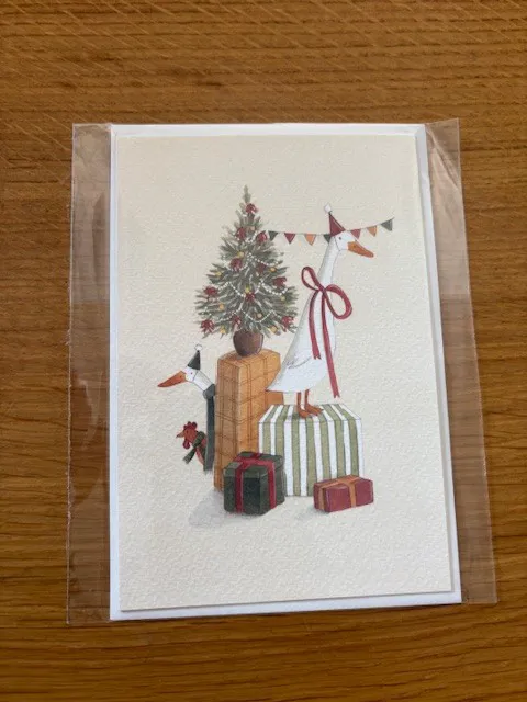 Biglietto di auguri con busta Ochette