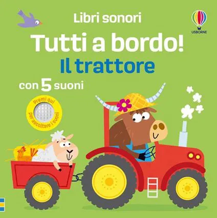 Il trattore. Libro sonoro