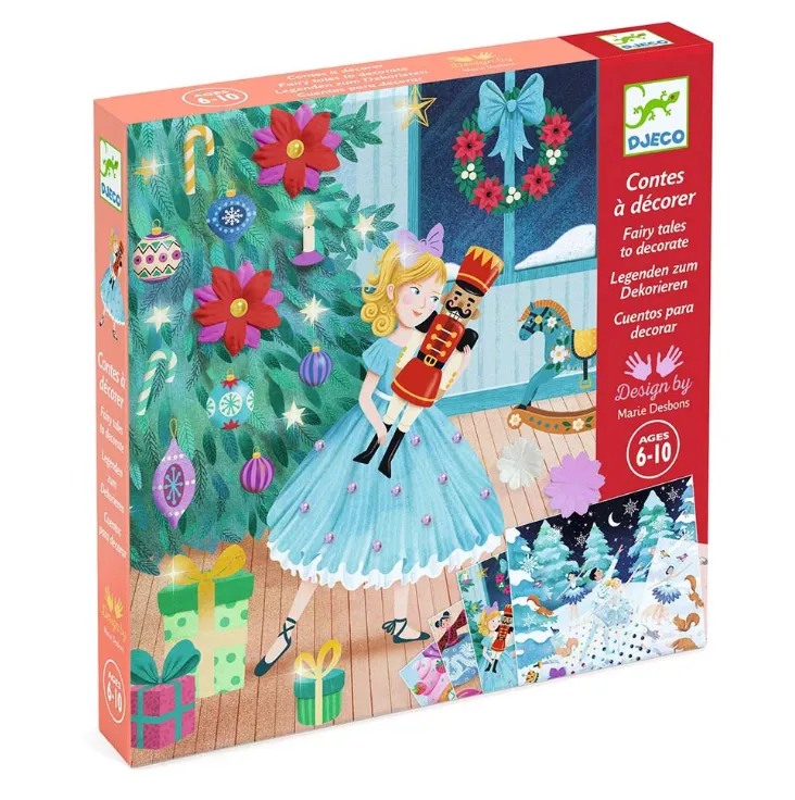 Schiaccianoci - Kit creativo con quadretti da completare