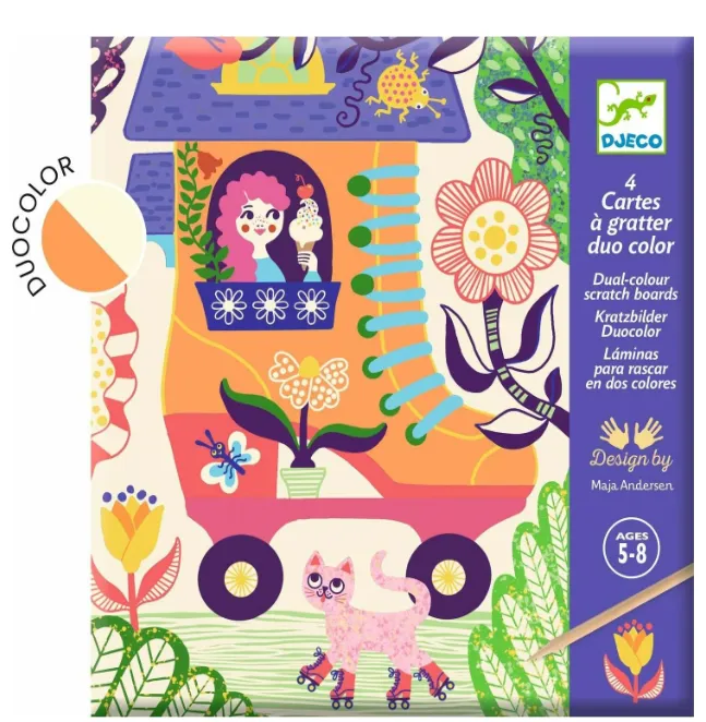 Carte da grattare - Wacky House - Case strane