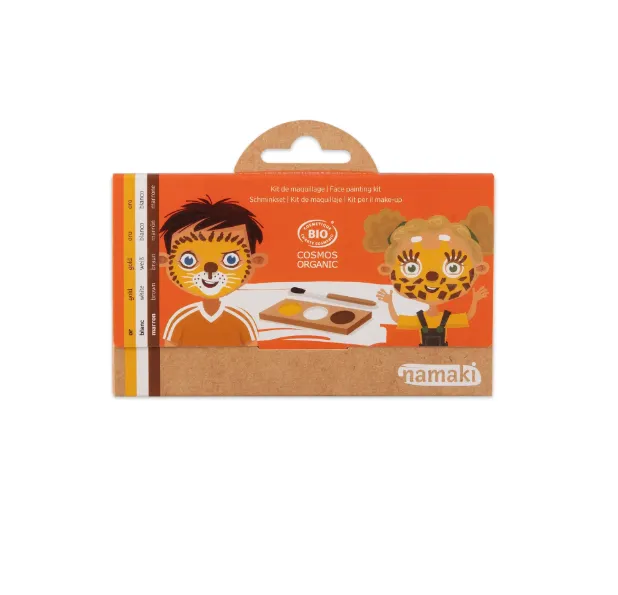 Face painting BIO kit 3 colori - Leone e Giraffa