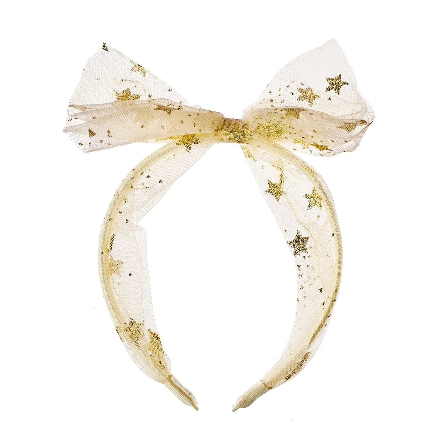 Cerchietto tulle e stelle