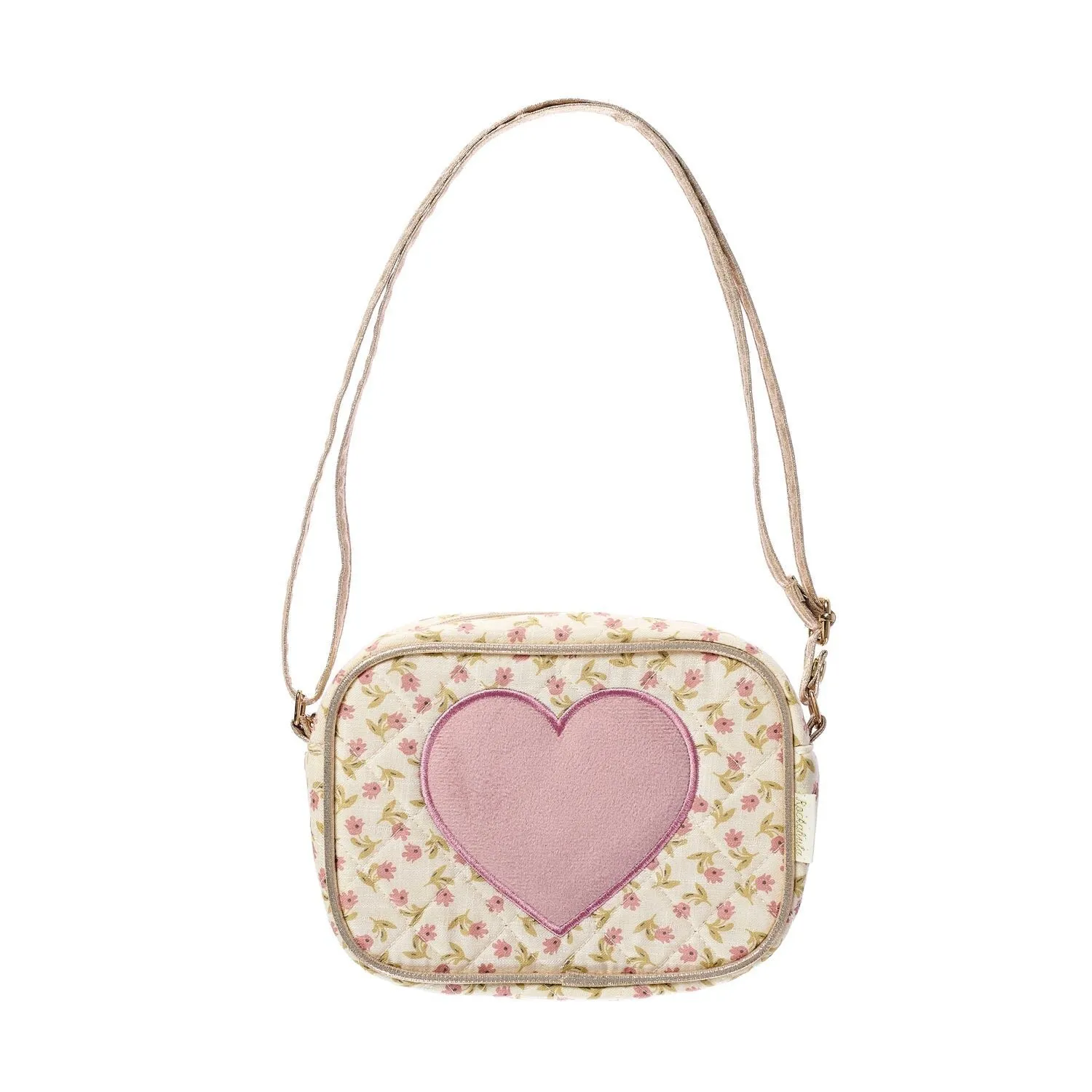 Borsa cuore patchwork