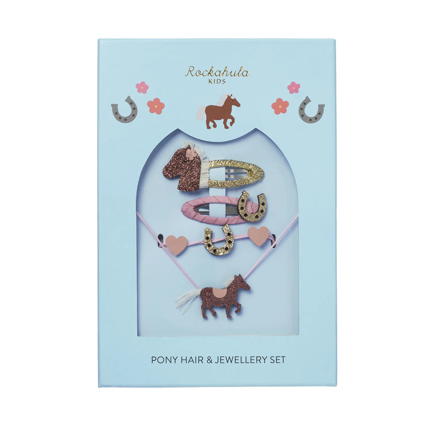 Set regalo capelli e gioielli Peggy Pony