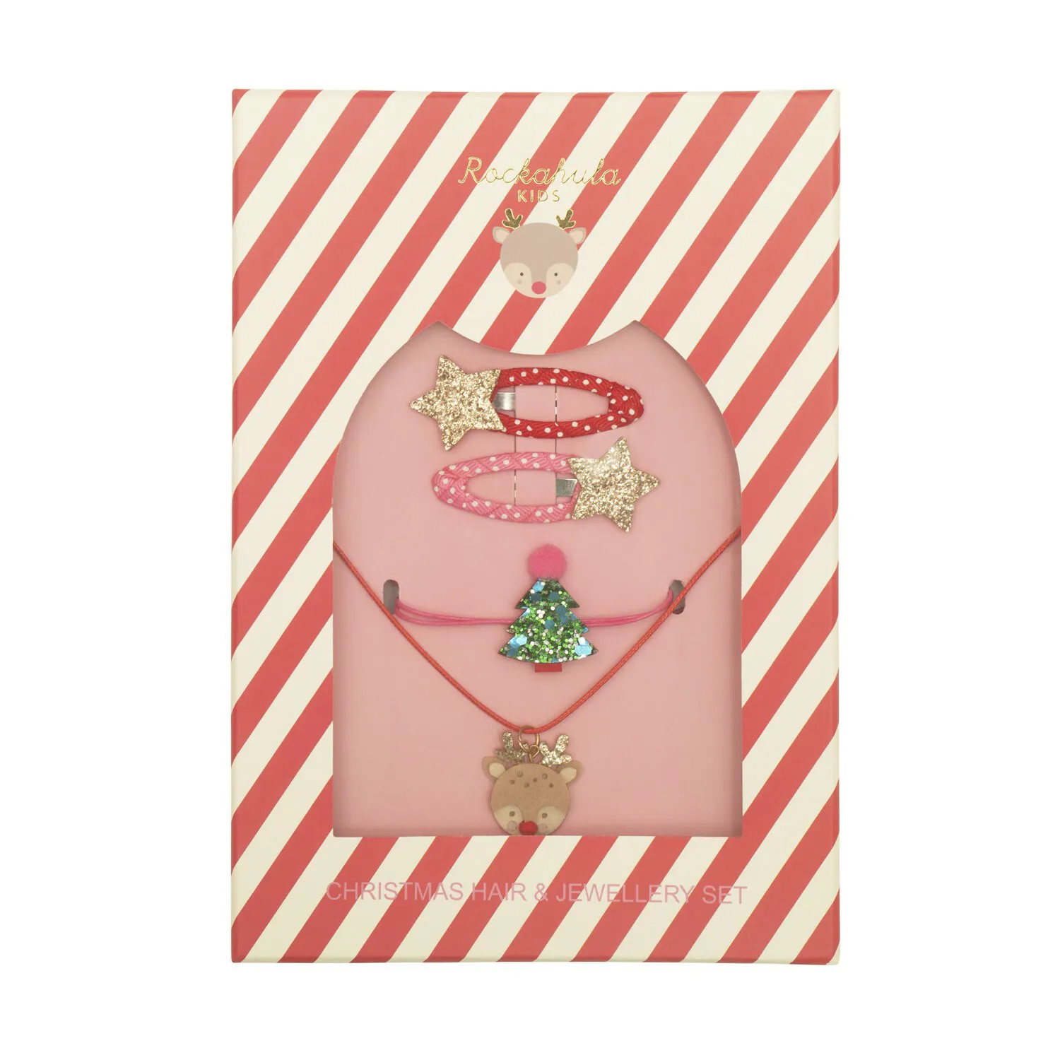 Set per capelli e gioielli Natale