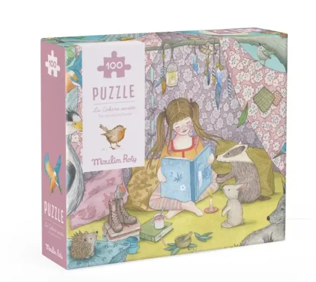 Puzzle cerca e trova La casa segreta 100 pezzi Les Rosalies