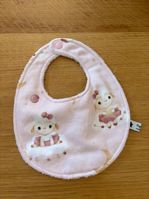 Bavaglia in cotone animali Pecorelle