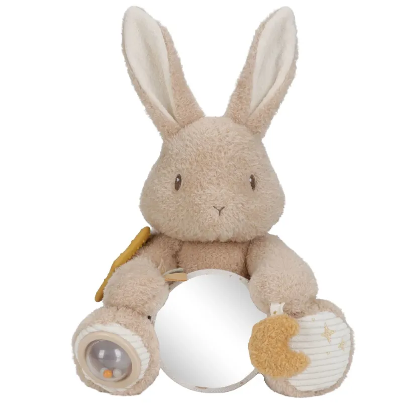 Peluche attività coniglio