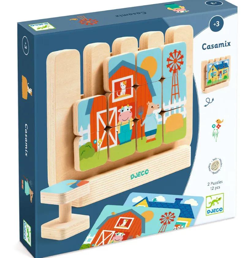 Puzzle in legno - Casamix