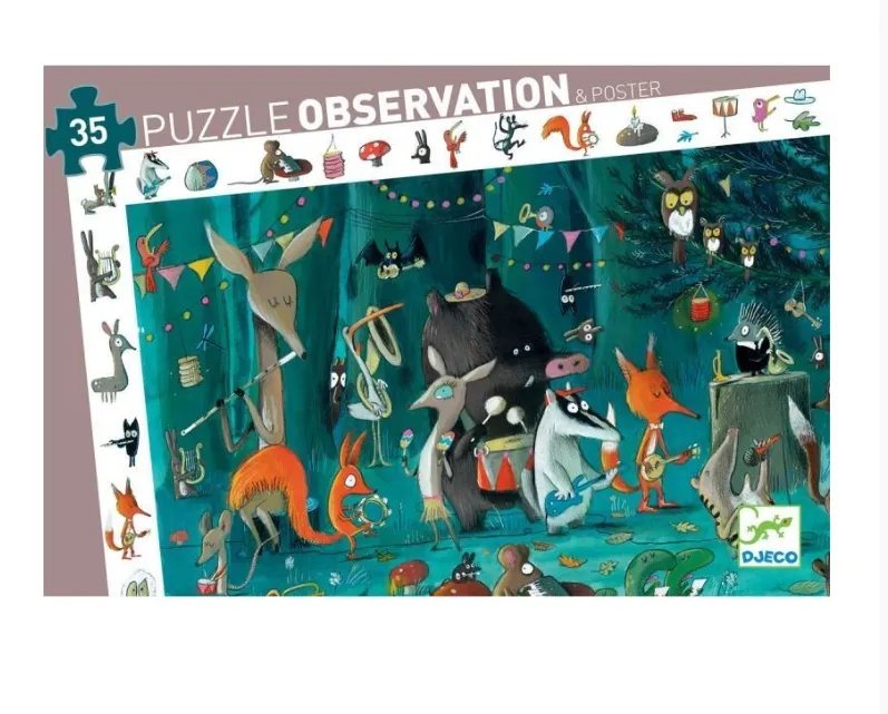Puzzle e gioco di osservazione  - Orchestra