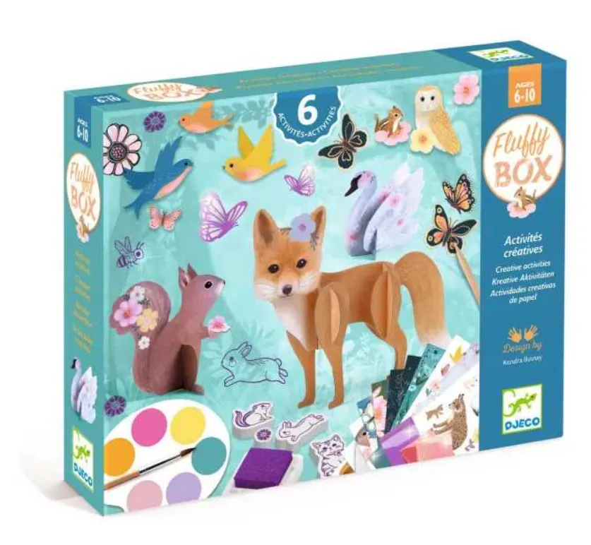 Set creativo Fluffy Set - Animali della foresta