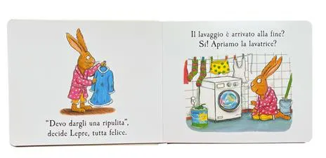I racconti del Bosco delle Ghiande. Lepre e il vestito per la festa. Con alette da sollevare