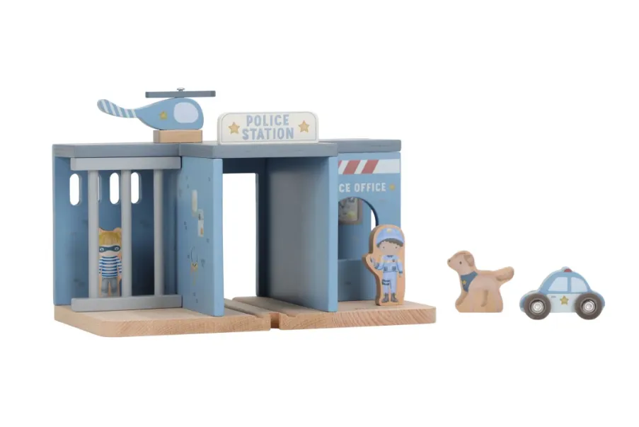 Stazione di polizia in legno
