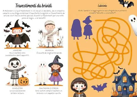 Halloween. Sticker e attività