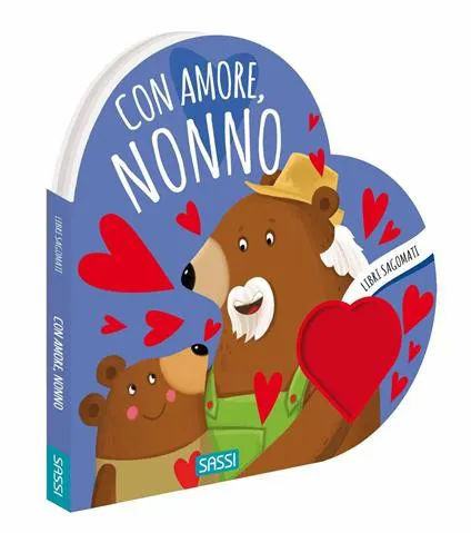 Con amore, nonno. Libri sagomati