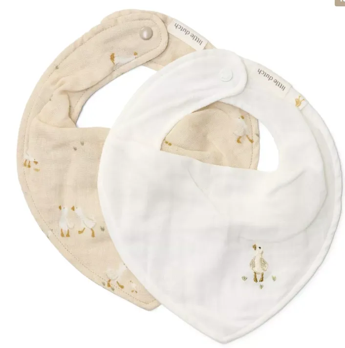 Set di 2 bavaglini Little Goose