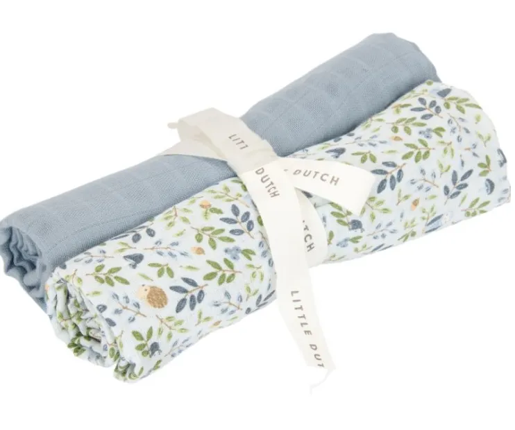 Set 2 Mussole 70x70 cm Amici della foresta