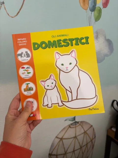 Gli animali domestici - Imparo, gioco e coloro - Papelu