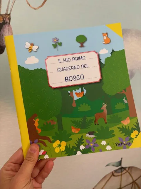 Il mio primo quaderno del bosco