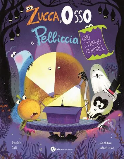 Zucca, osso e pelliccia. Uno strano animale