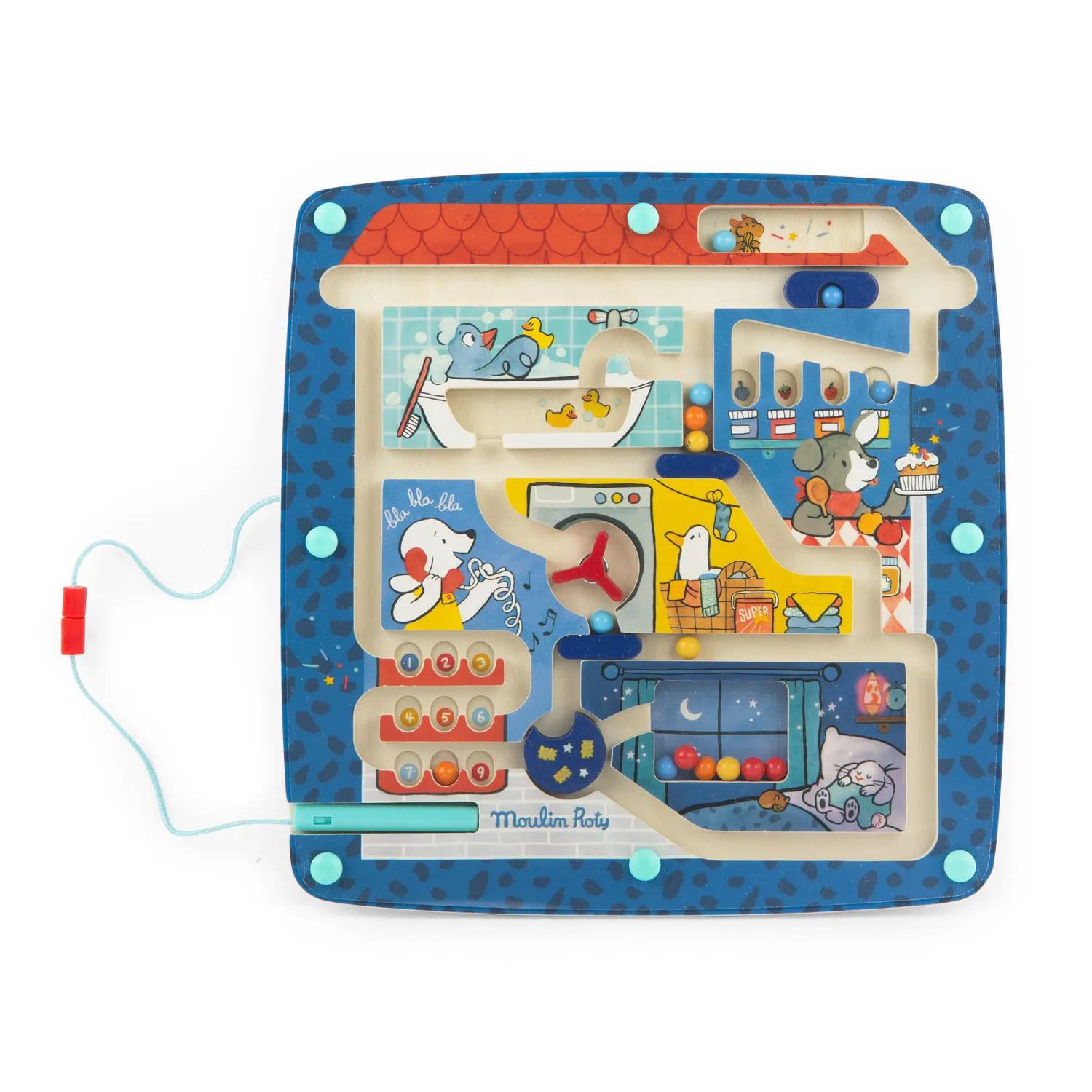Labirinto magnetico Puce e Pilou