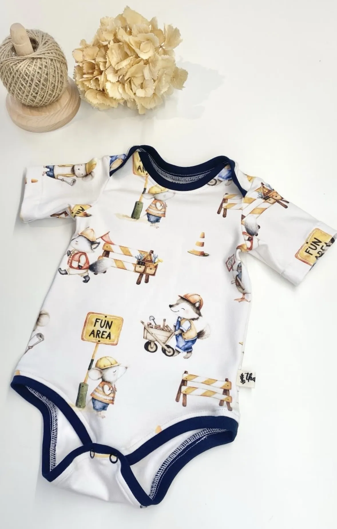 Body taglia 18 mesi - Animali in cantiere