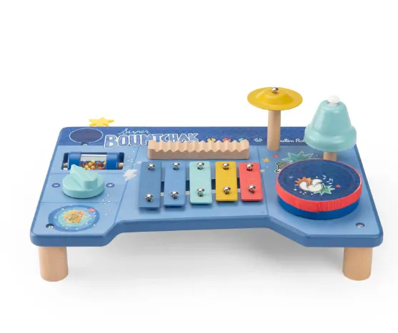 Tavolo musicale multi attività in legno