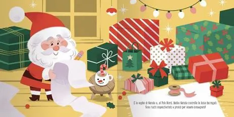 Gli amici di Babbo natale. Ediz. a colori. Con 3 burattini a dita