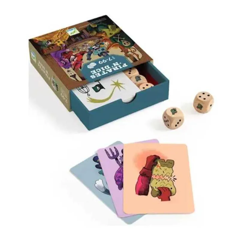 PIRATES'N'DICE gioco da tavolo con i dadi