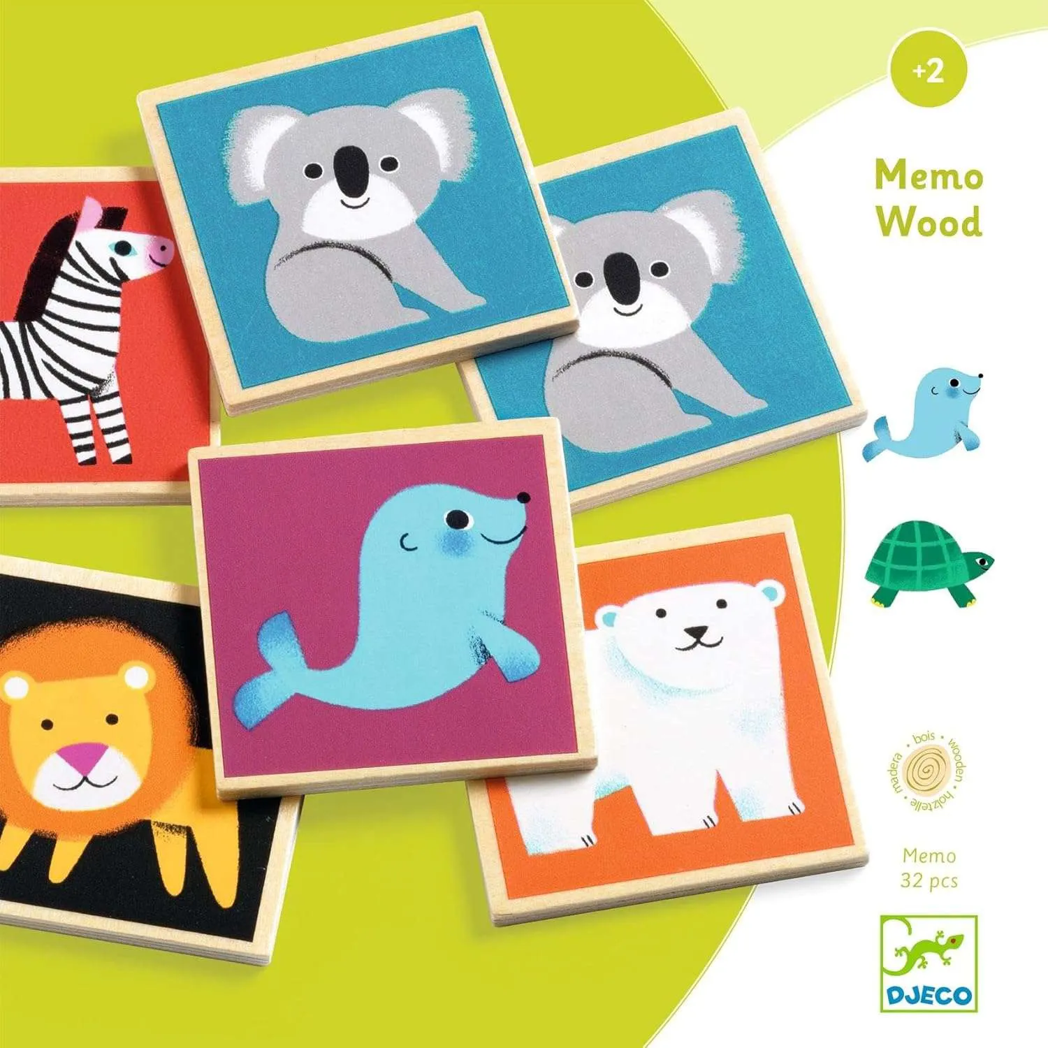 Gioco Memo Wood in legno